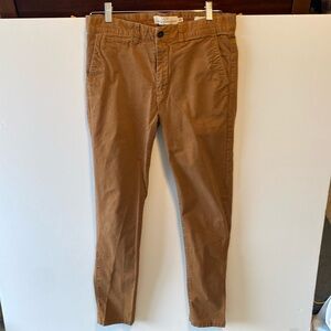 H & M Label of Graded Goods khakis.